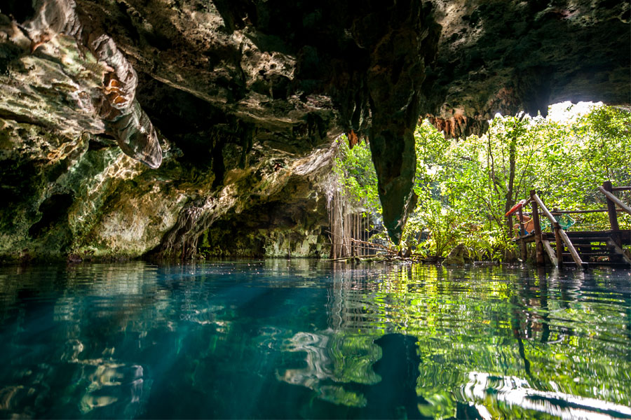 caves at akumal tour